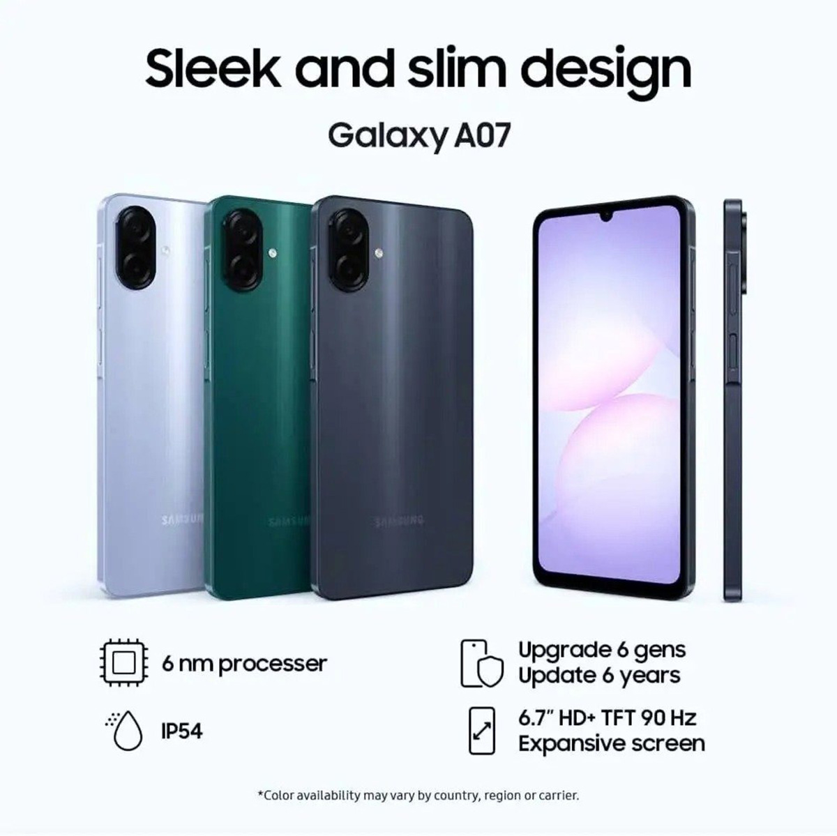Thông tin Galaxy A07