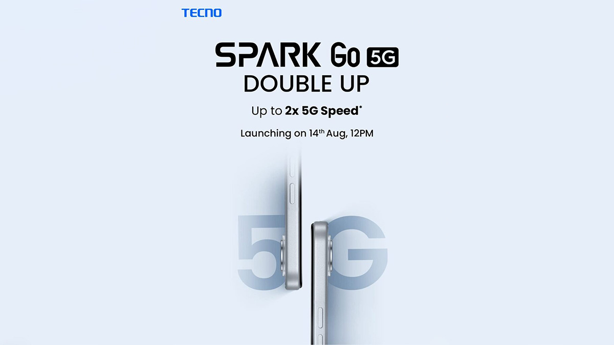 Tecno Spark Go 5G ra mắt ngày 14/8, thiết kế và cấu hình được tiết lộ