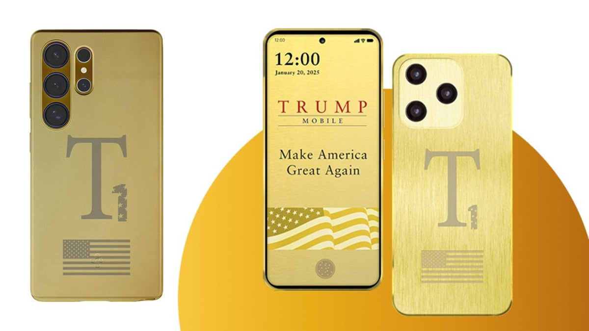 Trump T1 Phone bất ngờ thay đổi diện mạo trước khi mở bán