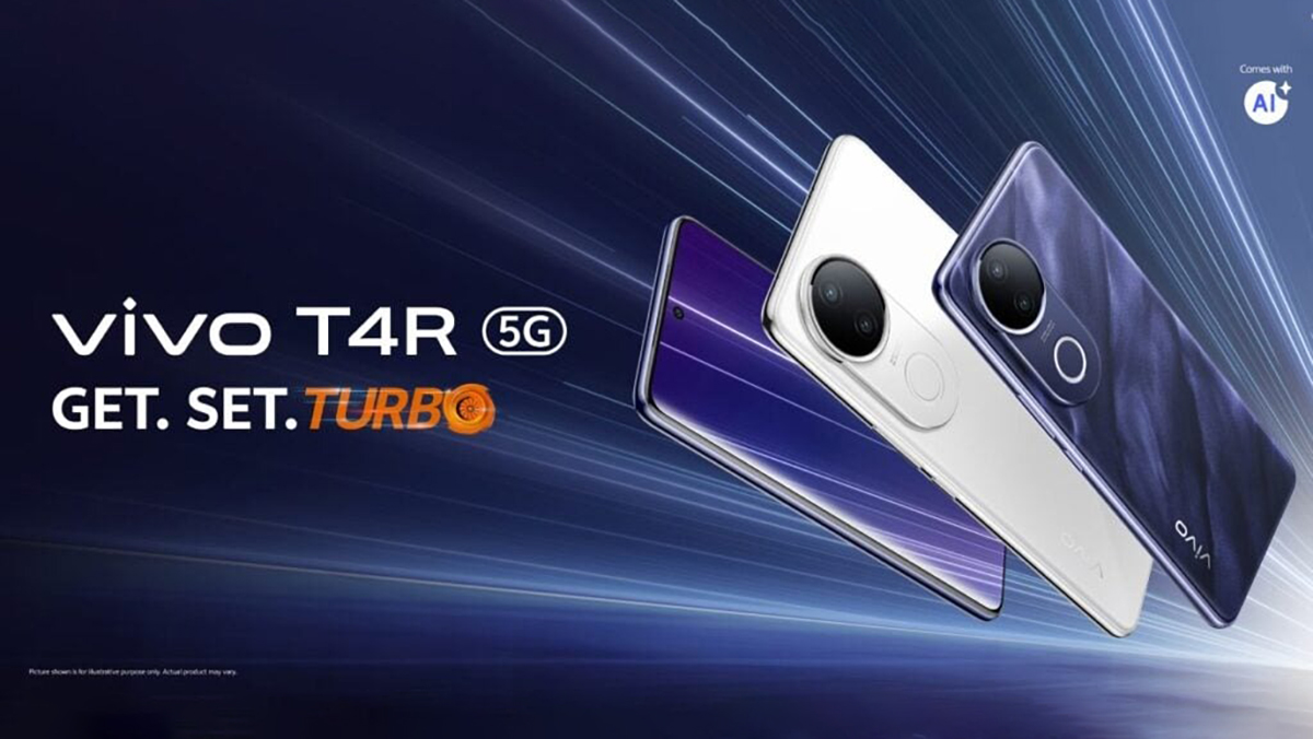 vivo T4R 5G ra mắt: Màn hình AMOLED cong, pin 5700 mAh và camera kép 50MP, giá từ 5.23 triệu đồng