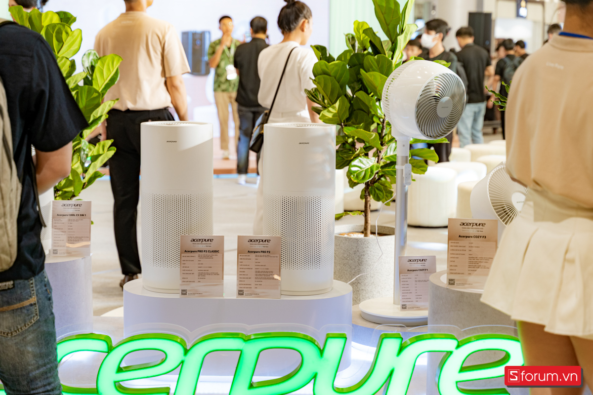 Các máy lọc không khí của Acerpure có nhiều tính năng hấp dẫn