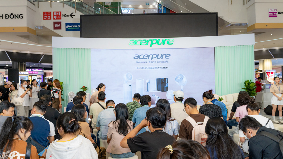 Sự kiện ra mắt thương hiệu gia dụng thông minh Acerpure tại Việt Nam