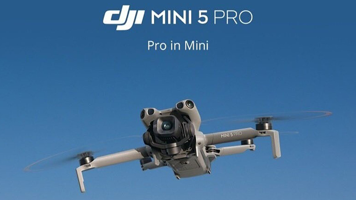 DJI Mini 5 Pro lộ ảnh báo chí chính thức, ngày ra mắt cận kề