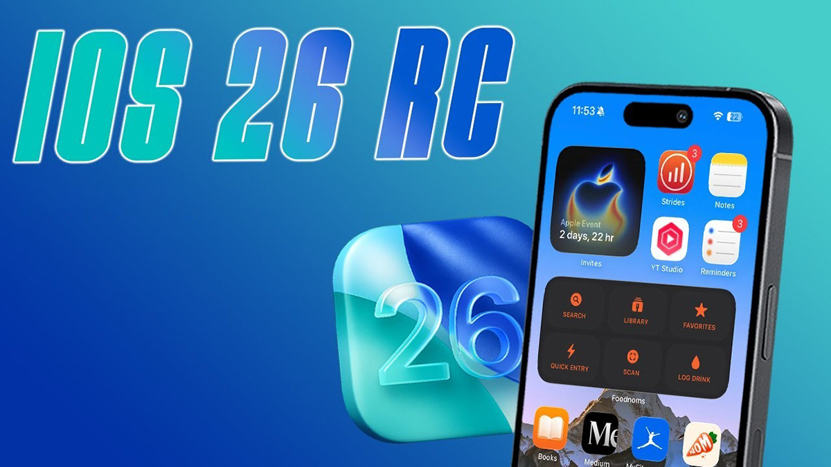 Apple phát hành iOS 26 RC: Bản cập nhật “chốt hạ” trước khi ra mắt chính thức