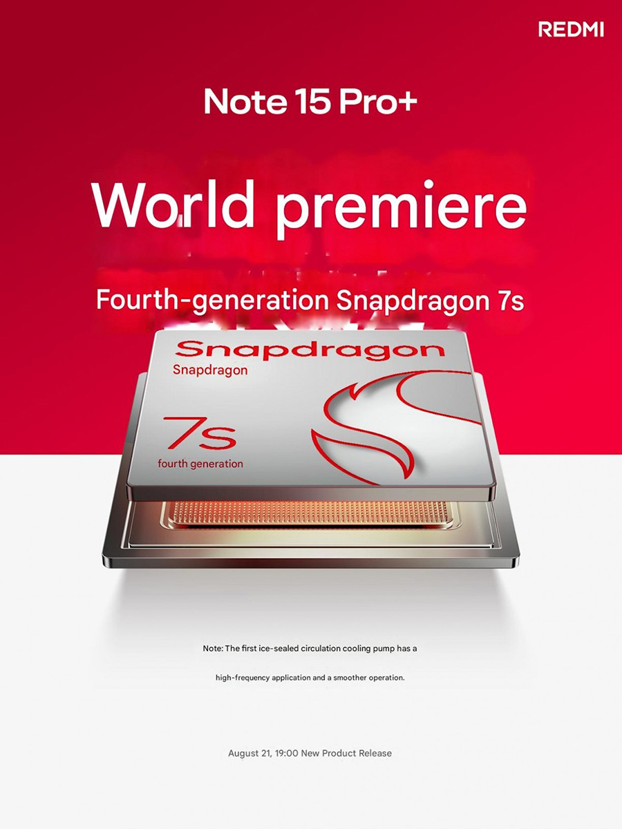 thông tin chipset Redmi Note 15 Pro Plus