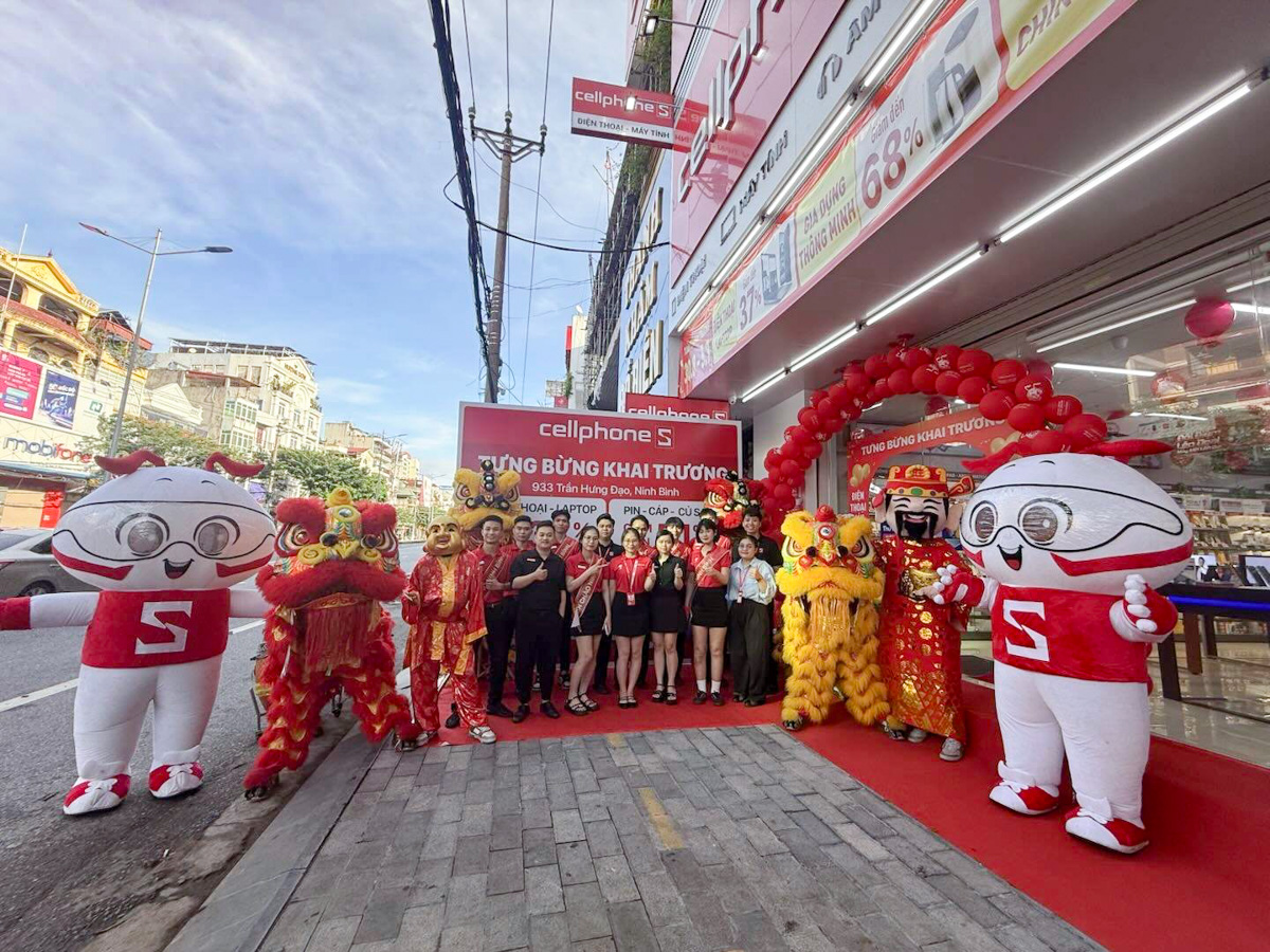 CellphoneS khai trương 2 cửa hàng mới