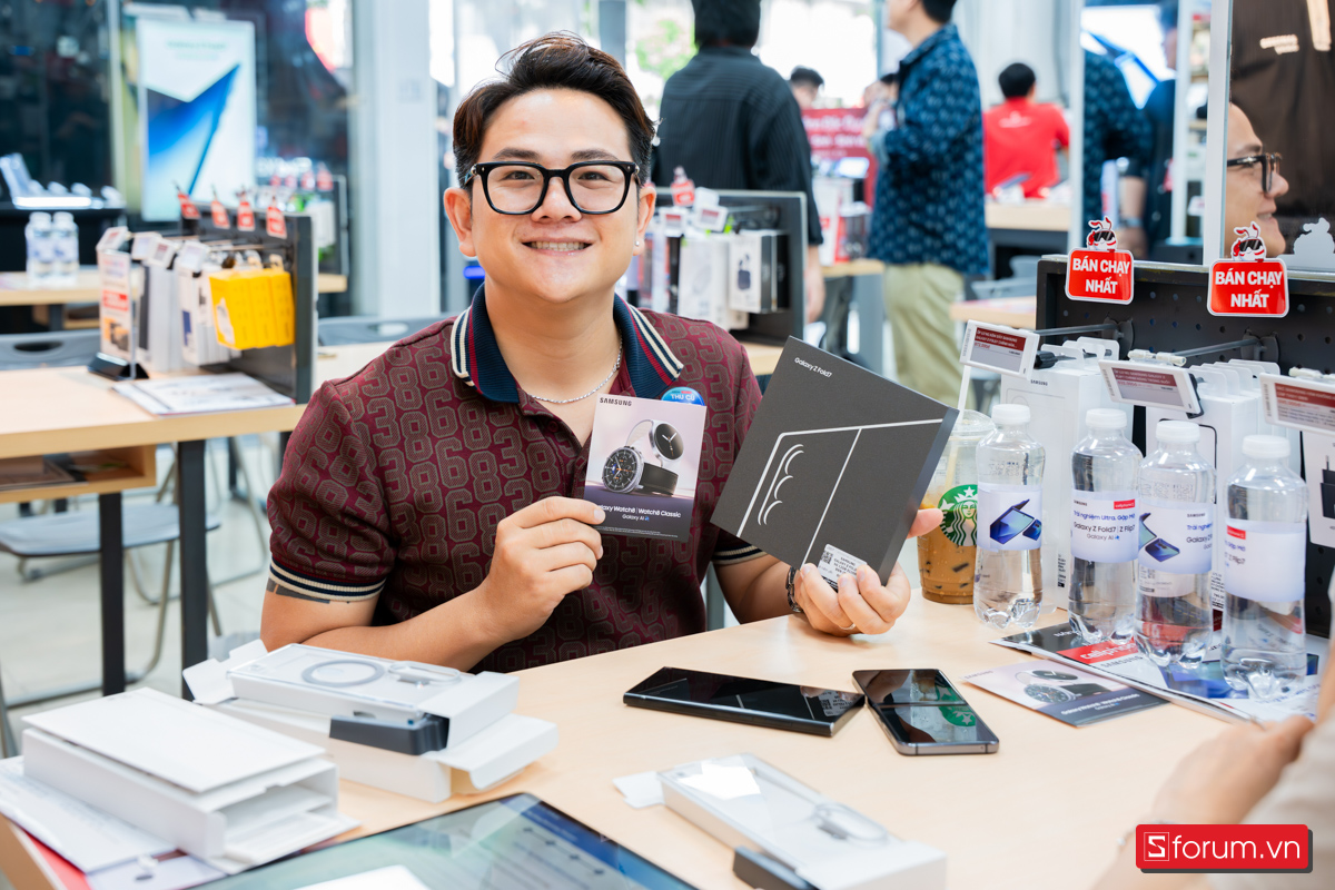 CellphoneS mở bán Galaxy Z Fold7 và Z Flip7