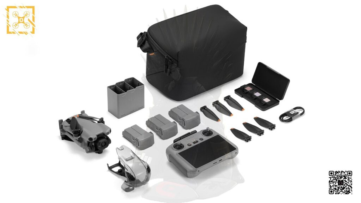 Hình ảnh DJI Mini 5 Pro Fly More Combo đi kèm tay điều khiển RC-N3