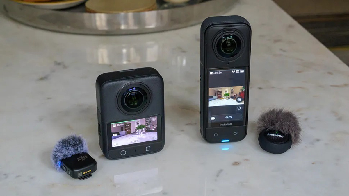 So sánh DJI Osmo 360 vs Insta360 X5 về chất lượng âm thanh