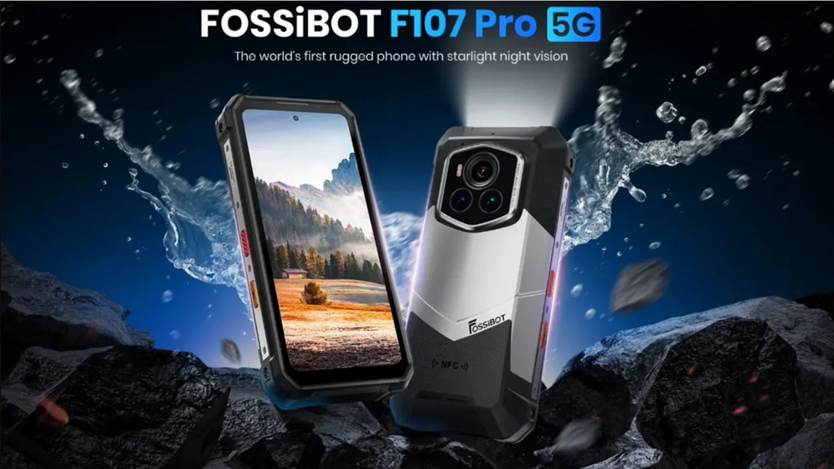 FOSSiBOT F107 Pro ra mắt: Pin 28000 mAh, camera nhìn đêm Starlight và thiết kế siêu bền bỉ, giá 14.38 triệu đồng