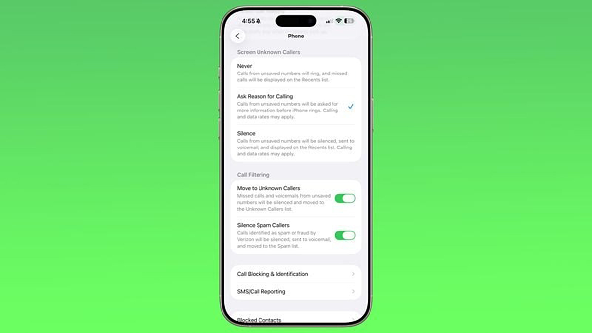 Apple đã cải tiến tính năng kiểm tra cuộc gọi trong iOS 26 beta 4