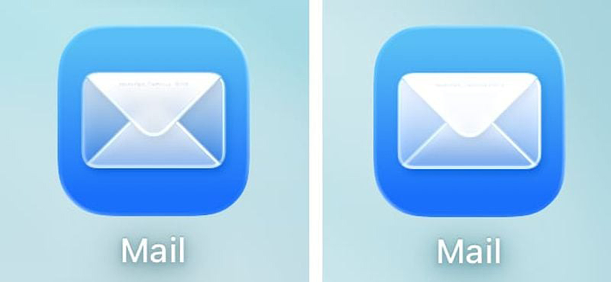 Ứng dụng Mail có một vài thay đổi nhỏ