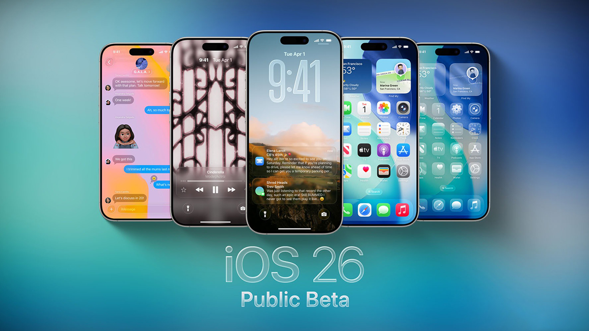 Apple chính thức phát hành bản Public beta đầu tiên cho iOS 26 và iPadOS 26, bạn đã cập nhật chưa?