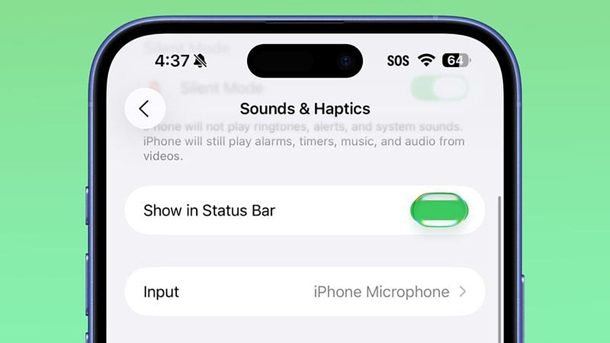 iOS 26 beta 6 Developer Beta có gì mới về giao diện