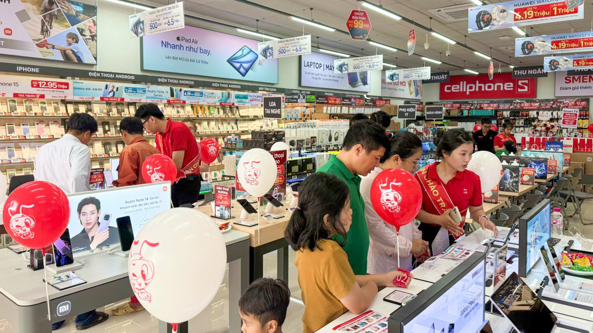 Hàng loạt khuyến mãi sốc mừng CellphoneS khai trương cửa hàng mới tại Đồng Nai