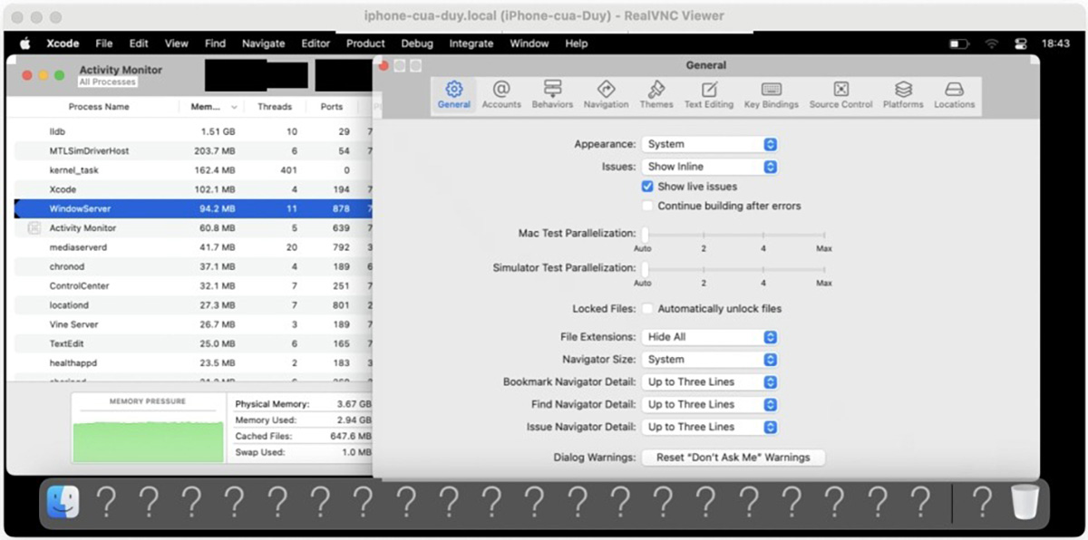 macOS chạy trên iPhone đã bẻ khóa