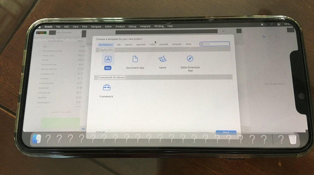 macOS chạy trên iPhone đã bẻ khóa dù còn nhiều lỗi