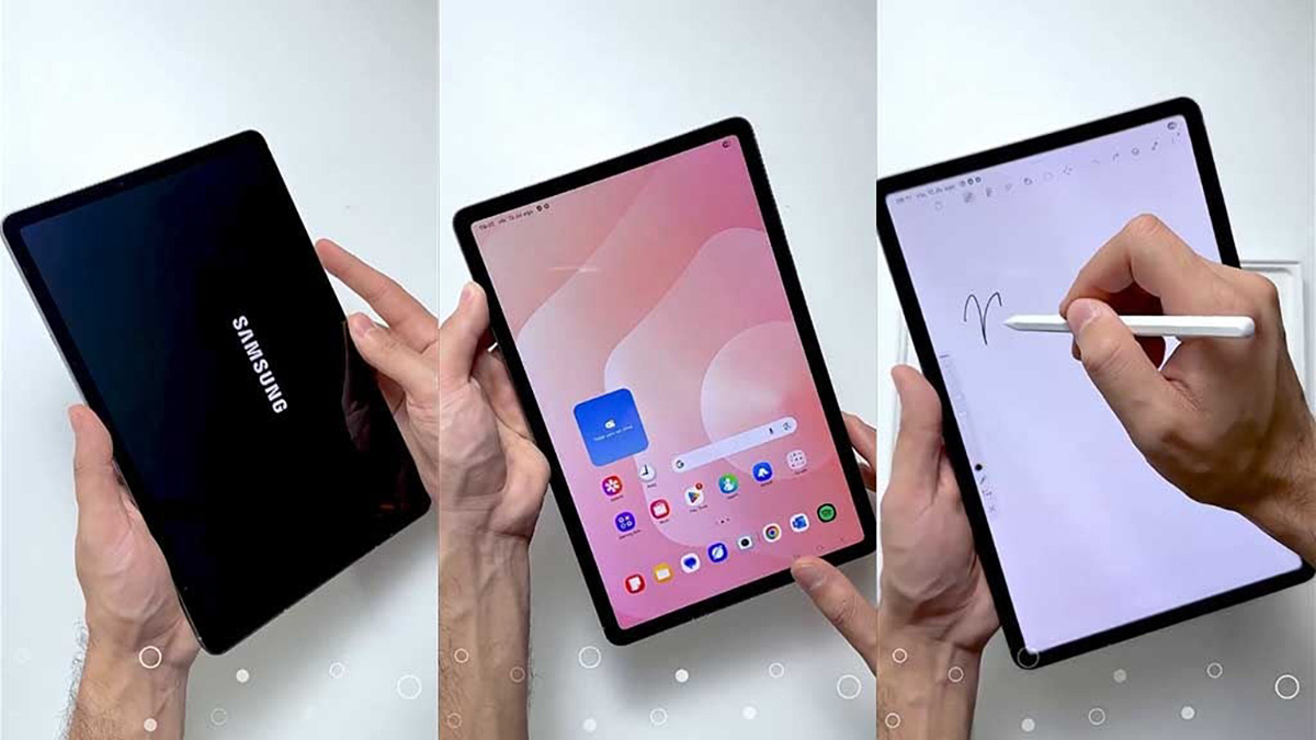 Galaxy Tab S11 bị “khui hộp” sớm, lộ toàn bộ thiết kế và S Pen mới