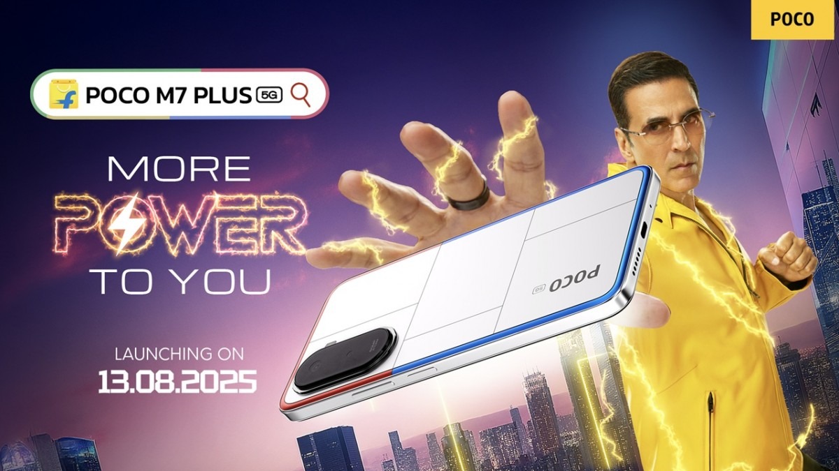 POCO M7 Plus lộ teaser chính thức, xác nhận ra mắt ngày 13/8