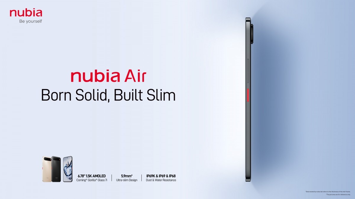 nubia Air ra mắt