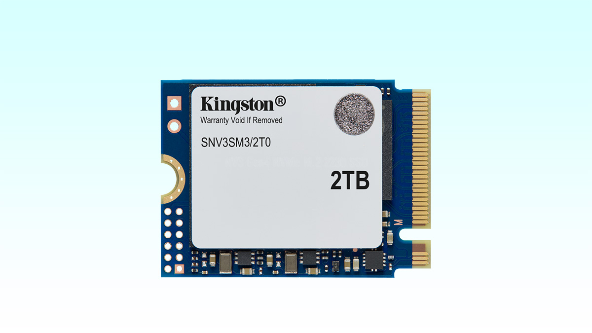 Kington ra mắt ổ cứng SSD NV3 PCIe 4.0 NVMe M2 2230