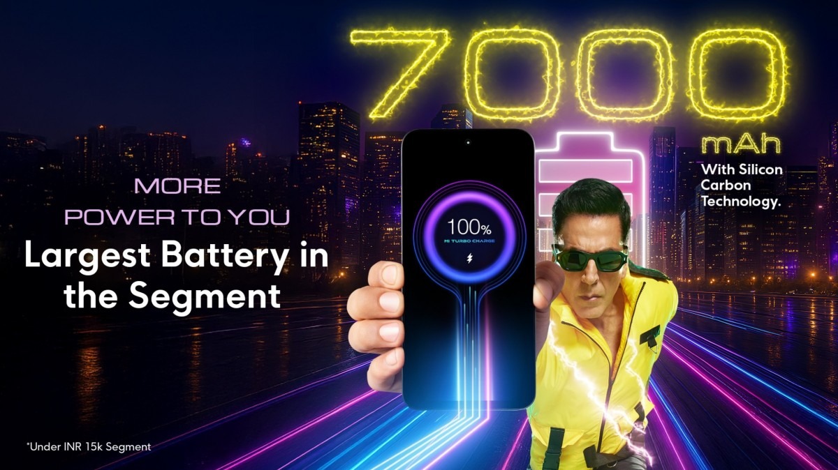 POCO M7 Plus có pin 7000 mAh ấn tượng