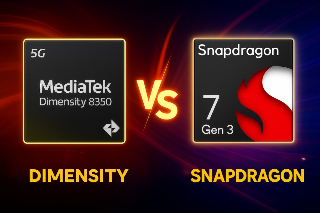 So sánh Dimensity 8350 và Snapdragon 7 Gen 3