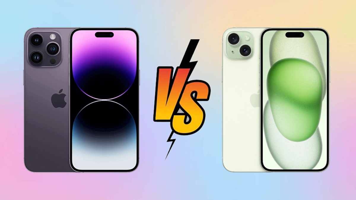 So sánh iPhone 14 Pro Max và 15 Plus: Chênh nhau hơn 5 triệu nên mua máy nào?