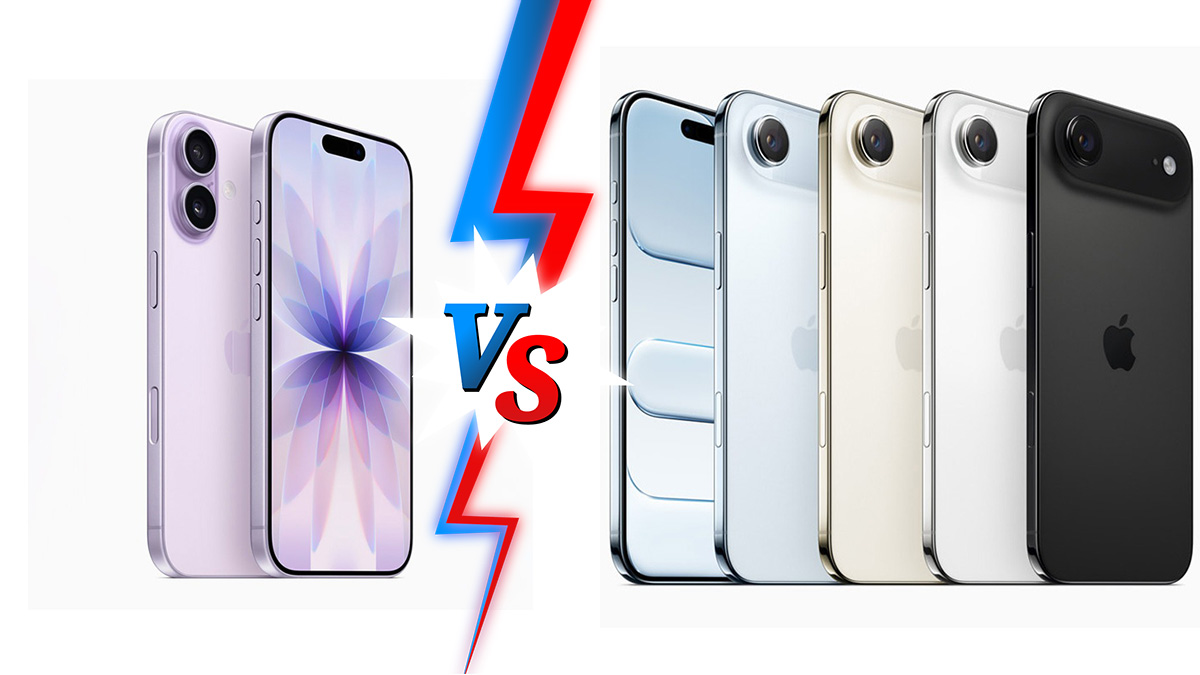 So sánh iPhone 17 vs iPhone Air: Chiếc máy nào mới là “ngôi sao” năm nay?