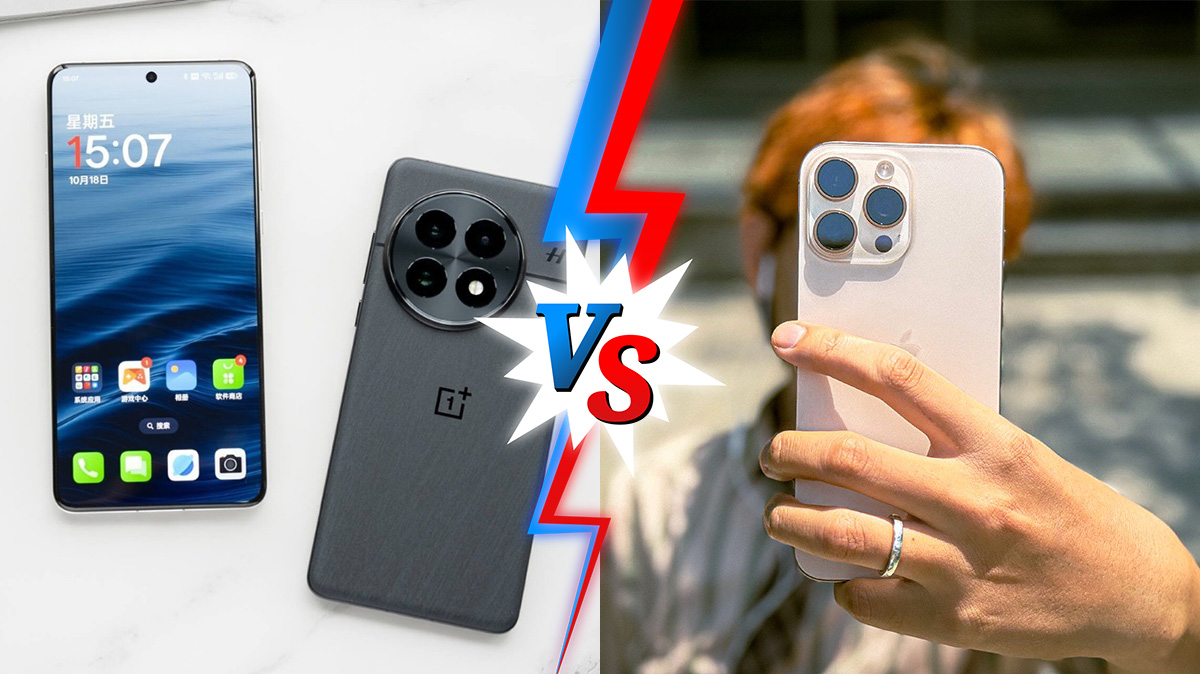 So sánh OnePlus 13 vs iPhone 16 Pro Max: Trận chiến đỉnh cao giữa hai thế giới Android – iOS