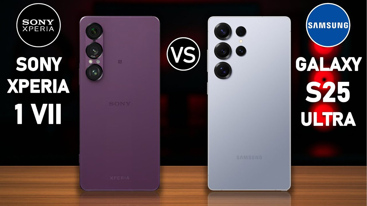 So sánh Sony Xperia 1 VII vs Samsung Galaxy S25 Ultra: Cuộc đối đầu không khoan nhượng của hai ông lớn!