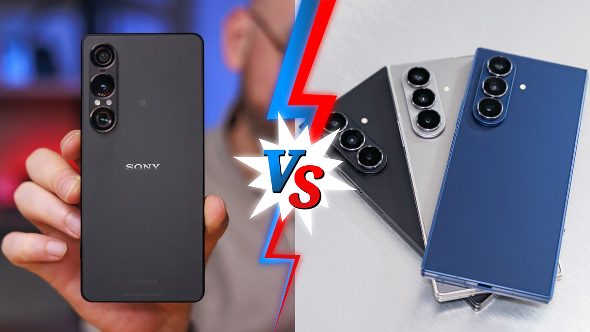 So sánh Sony Xperia 1 VII vs Samsung Galaxy Z Fold 7: Chọn “mỏng manh tinh tế” hay “gập đa năng”?