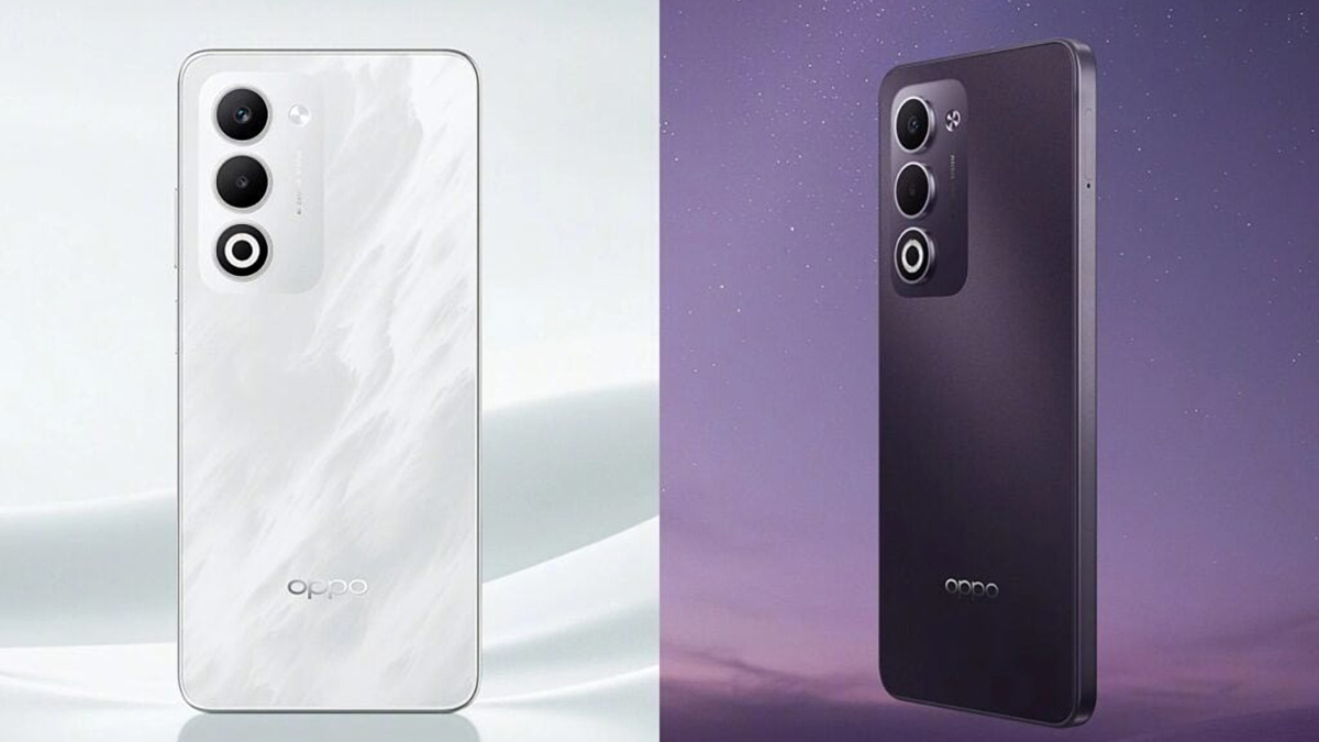 Hai tùy chọn màu sắc của OPPO A6i