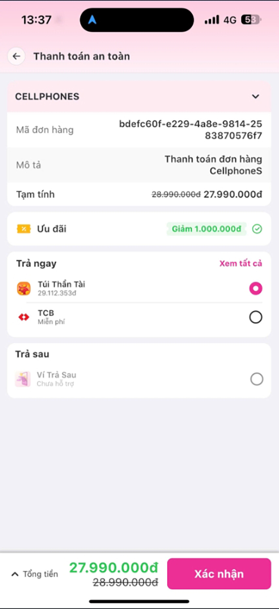 Ưu đãi giảm giá 1 triệu khi thanh toán mua Galaxy Z Fold7 và Z Flip7 qua Momo