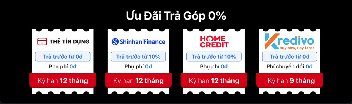 Ưu đãi trả góp 0% khi đặt trước dòng iPhone 17 và iPhone Air tại CellphoneS