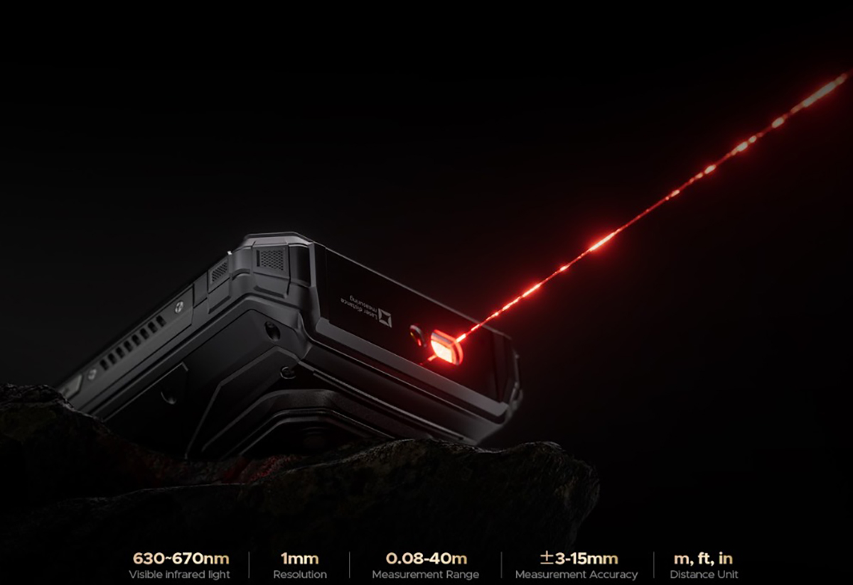 Điện thoại được tích hợp máy đo khoảng cách laser