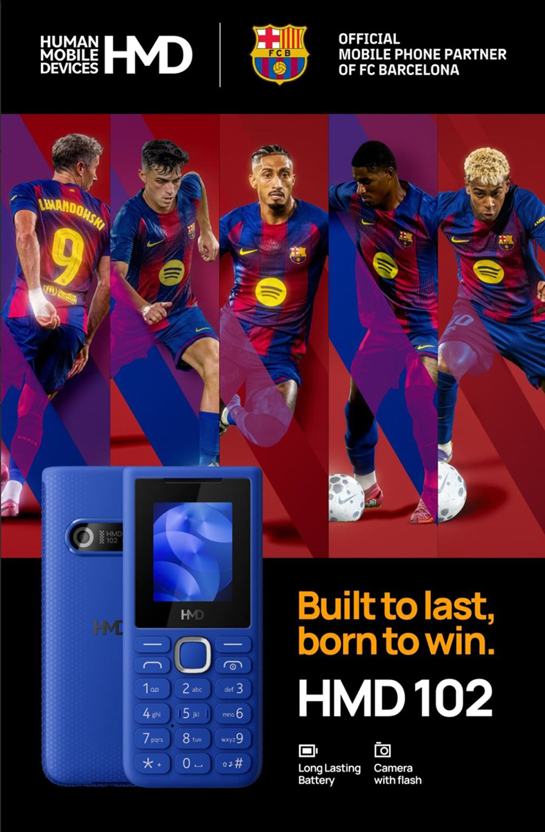 HMD 102 có trình phát MP3