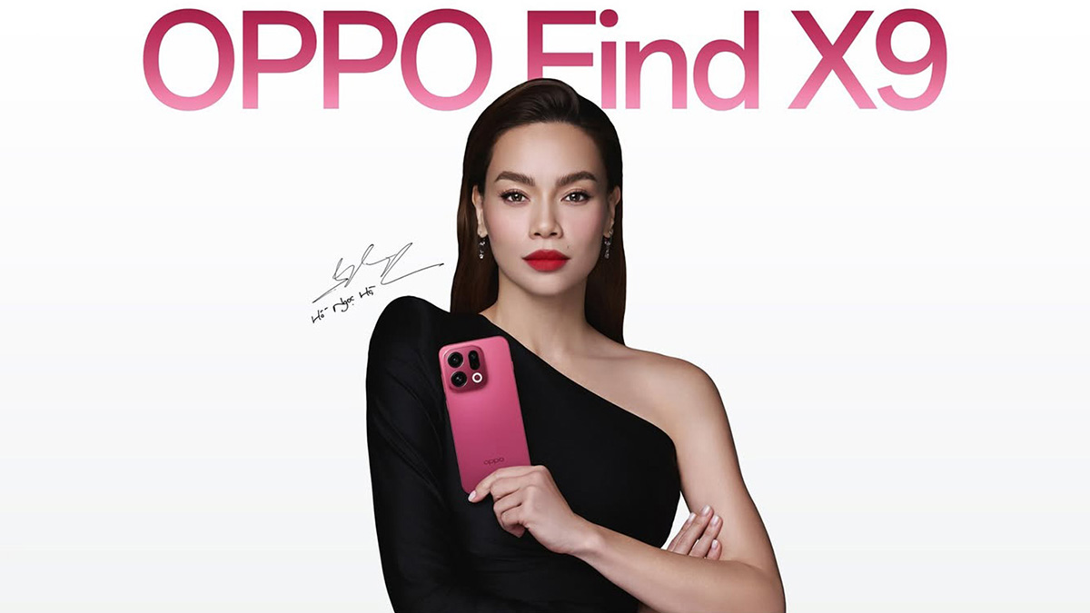 OPPO xác nhận đồng hành cùng Hồ Ngọc Hà – Màn kết hợp đẳng cấp cùng siêu phẩm nhiếp ảnh Find X9 Series