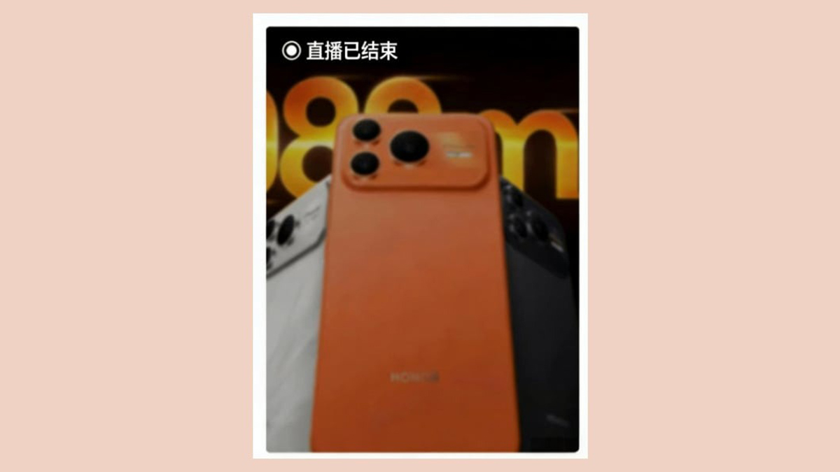 HONOR Power 2 lộ ảnh với thiết kế giống iPhone 17 Pro, màu cam làm điểm nhấn