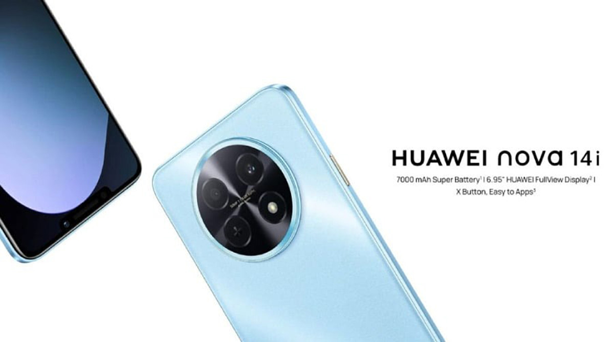 Điểm nhấn của Huawei Nova 14i đến từ viên pin khủng 7000 mAh