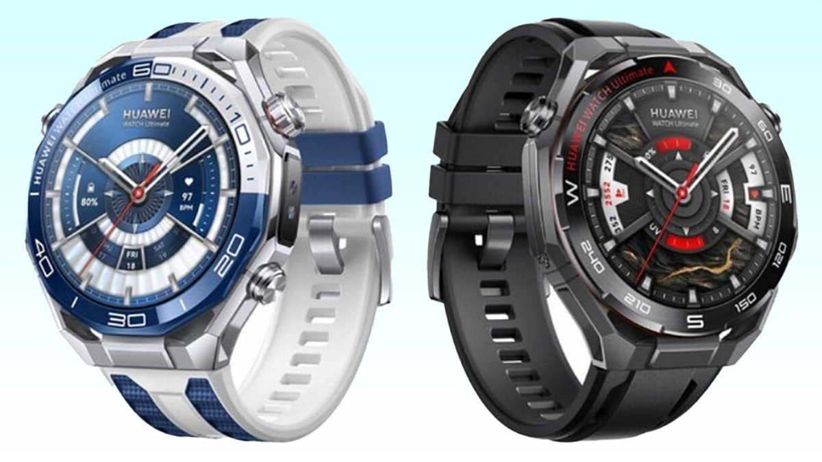 Huawei Watch Ultimate 2 lộ ảnh render sắc nét, hé lộ nhiều chi tiết thú vị