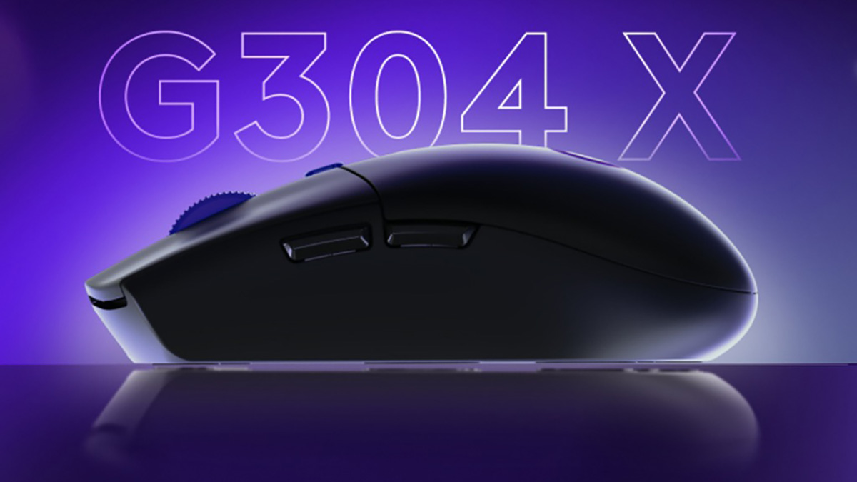 Chuột gaming Logitech G304 X ra mắt: Nhẹ chỉ 57 gram, cảm biến Hero 25K và thời lượng pin 106 giờ