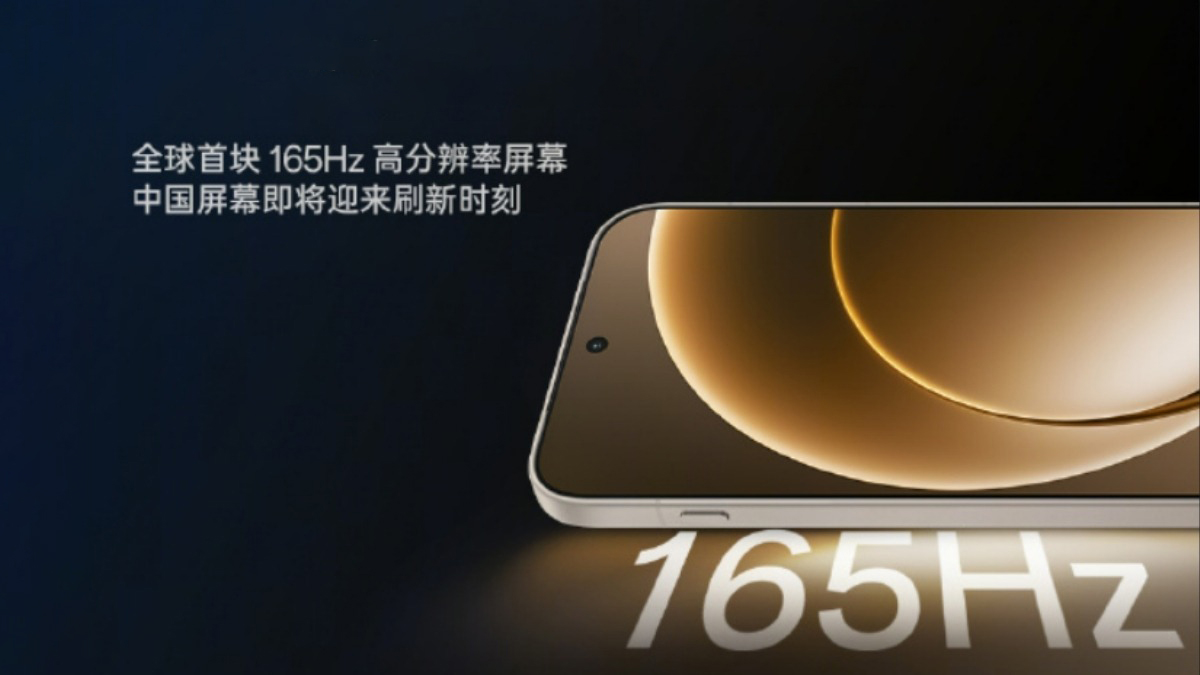 Tấm nền OLED 165Hz của BOE sẽ mang đến trải nghiệm xem tuyệt vời cho người dùng