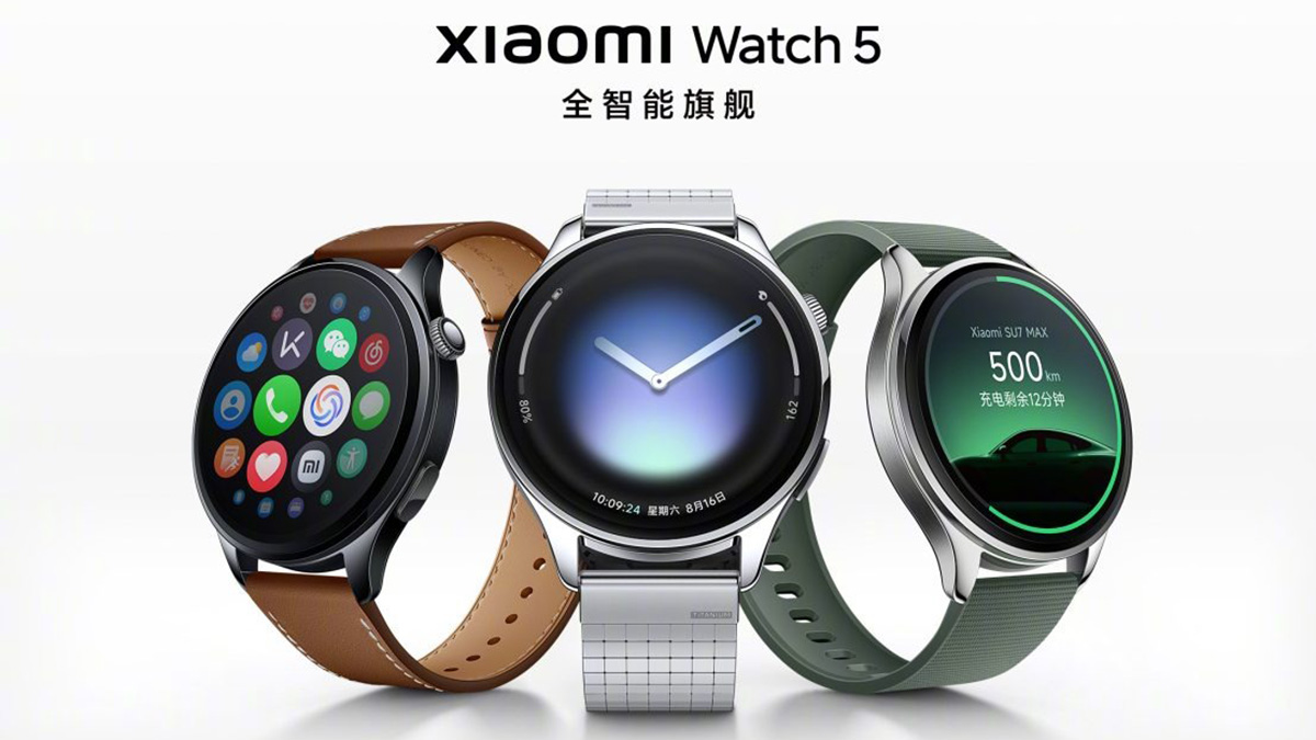 Xiaomi Watch 5 ra mắt