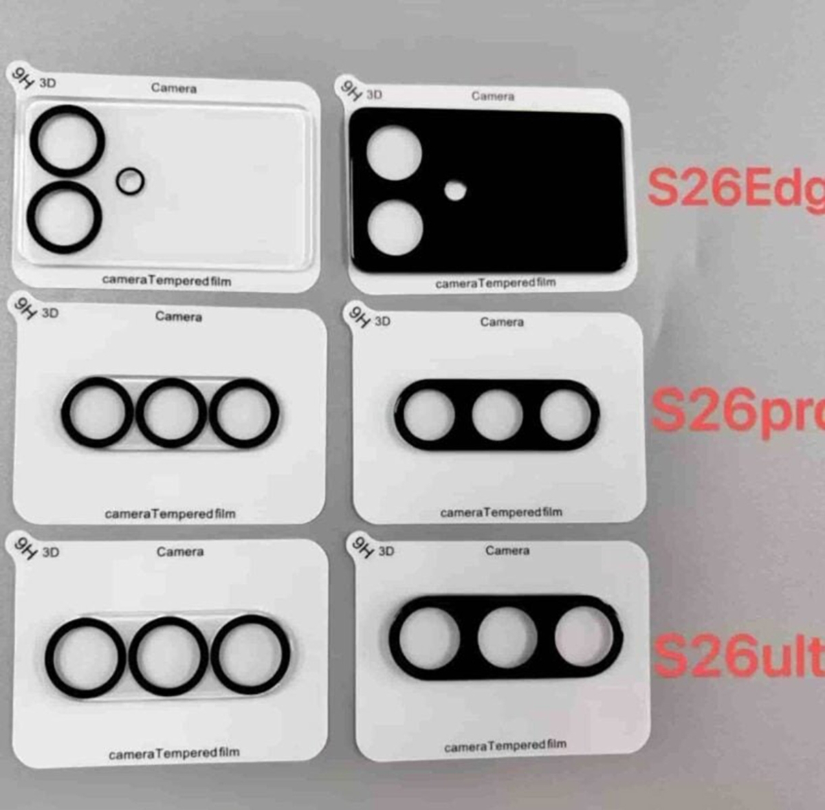 Miếng bảo vệ camera dòng Galaxy S26