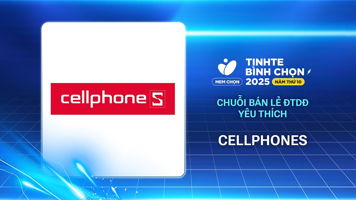 CellphoneS “ẵm trọn” hai giải lớn tại Tinh tế Bình Chọn 2025 CellphoneS “ẵm trọn” hai giải lớn tại Tinh tế Bình Chọn 2025