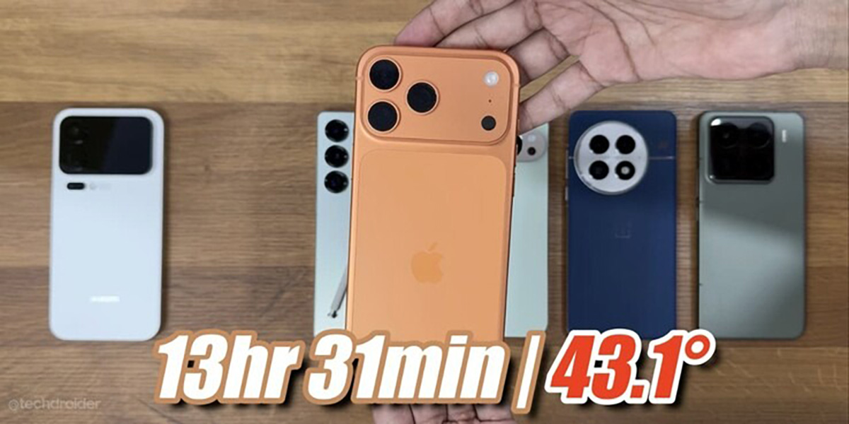 Thời lượng pin của iPhone 17 Pro Max