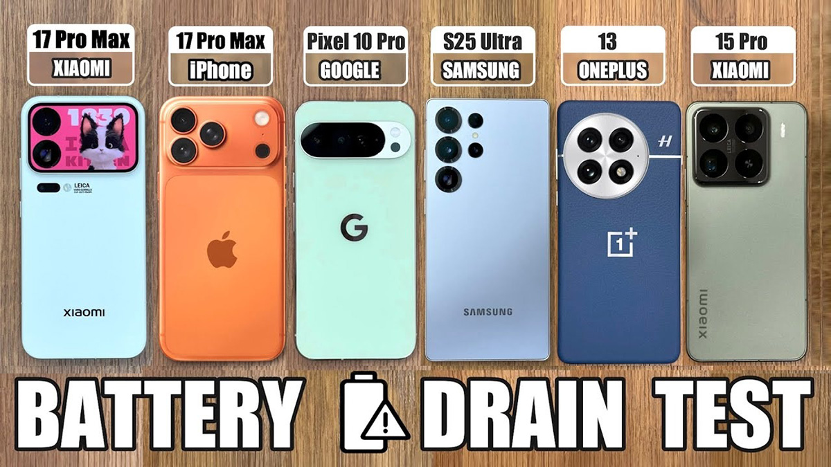 Đọ thời lượng pin Xiaomi 17 Pro Max và iPhone 17 Pro Max: Dung lượng lớn chưa hẳn là vua pin
