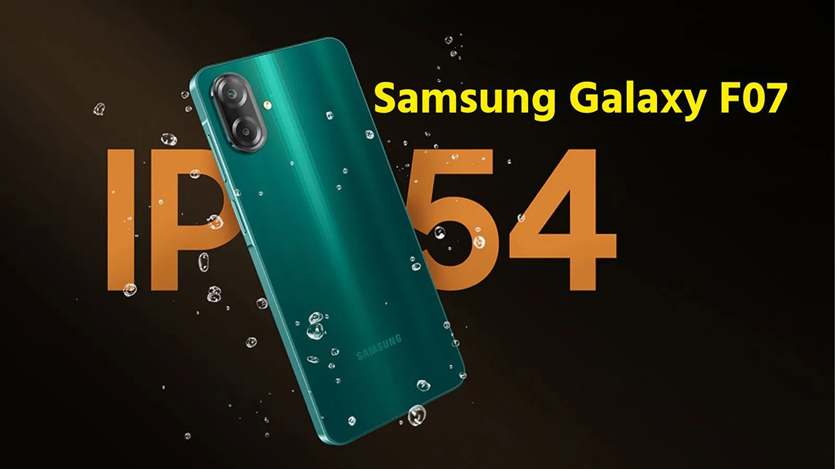 Galaxy F07 có độ bền ấn tượng, giá phải chăng