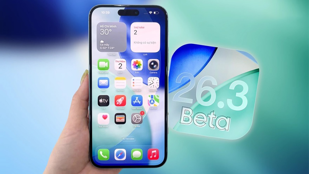 Đã có bản public beta đầu tiên của iOS 26.3, bạn đã cập nhật chưa? Đã có bản public beta đầu tiên của iOS 26.3, bạn đã cập nhật chưa?